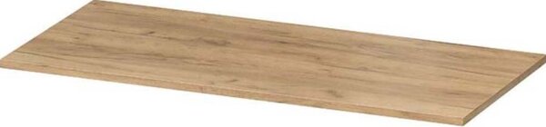 Cersanit Malta, fürdőszobaszekrény munkalap 1000x450 mm, tölgyfa, S1014-012