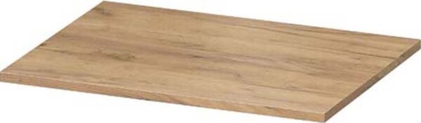 Cersanit Malta, fürdőszobaszekrény munkalap 600x450 mm, tölgyfa, S1014-005
