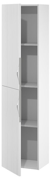 Cersanit Tirso, magas felsőszekrény 400x302x1600 mm, matt fehér, S1015-010
