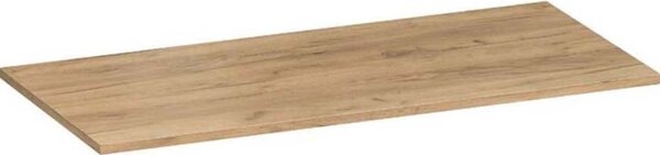Cersanit Malta, fürdőszobaszekrény munkalap 1000x450 mm, tölgyfa, S1014-012
