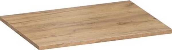 Cersanit Malta, fürdőszobaszekrény munkalap 600x450 mm, tölgyfa, S1014-005