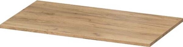 Cersanit Malta, fürdőszobaszekrény munkalap 800x450 mm, tölgyfa, S1014-007