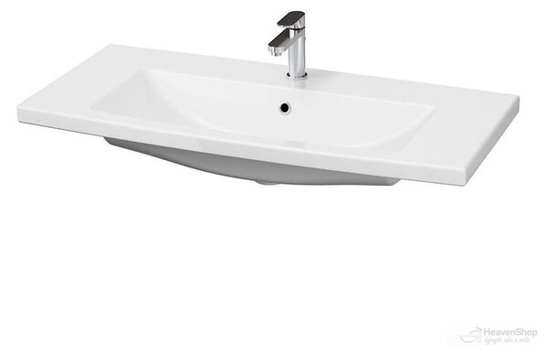Cersanit Tirso, fali mosdószekrény 994x447x572 mm + kerámia mosdó, matt bézs, S801-548