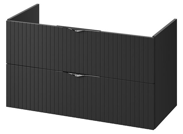 Cersanit Tirso, fali mosdószekrény 994x447x572 mm, matt fekete, S1017-012