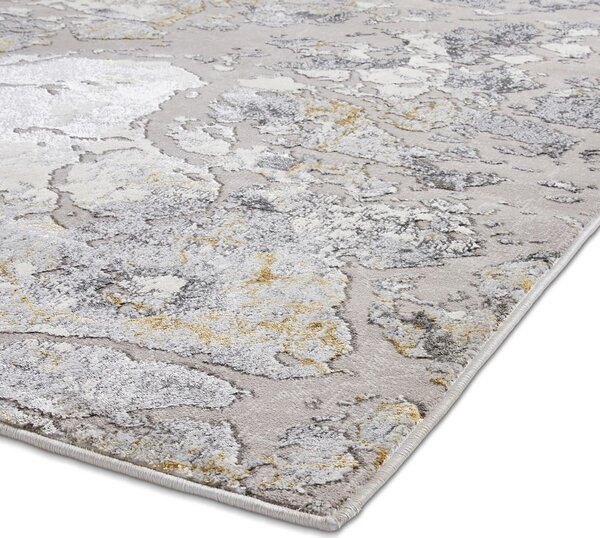 Szürke-aranyszínű szőnyeg 170x120 cm Apollo - Think Rugs