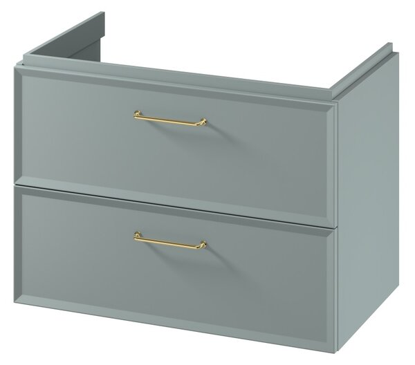 Cersanit Mille, mosdószekrény 794x446x551 mm, matt zöld, S1017-004