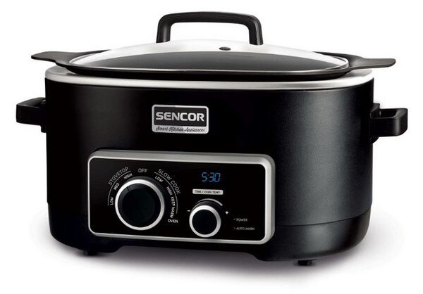 Sencor SPR 6100BK Multifunkciós lassú főző