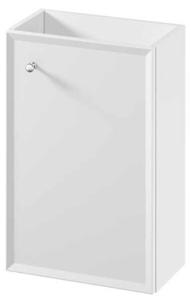 Cersanit Mille, fali WC-szekrény mosdó alá 392x214x590 mm, matt fehér, S1022-002