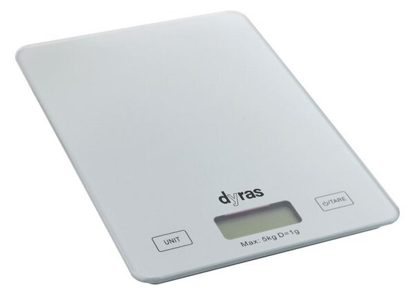 Dyras KSCL-1032WH Konyhai mérleg, fehér