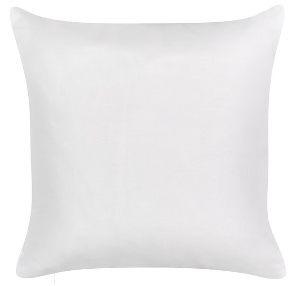 Kültéri díszpárna kétdarabos szettben TORBORA Növénymintás 45 x 45 cm Fehér Kék