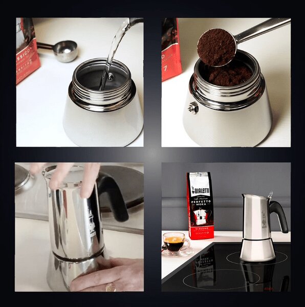 Bialetti Venus kotyogós kávéfőző, 4 adagos (7254/CN)