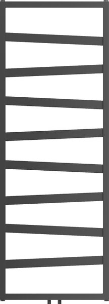 Mexen, Mexen Zoom dekoratív fürdőszobai radiátor 1430 x 530 mm, 477 W, antracit - W130-1430-530-00-66