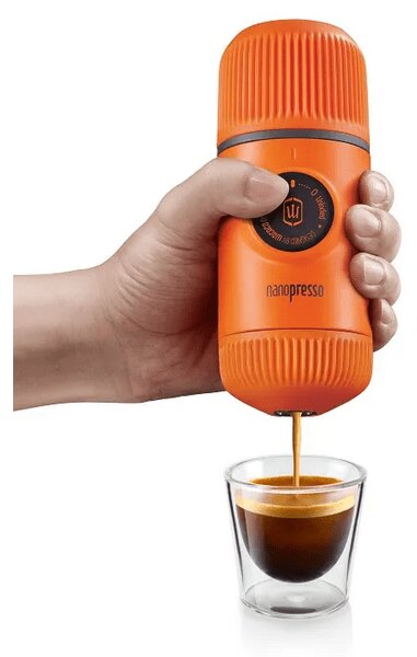 Wacaco Nanopresso Petrol Hordozható kávéfőző, narancssárga