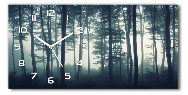 Üvegóra vízszintesen Forest a ködben