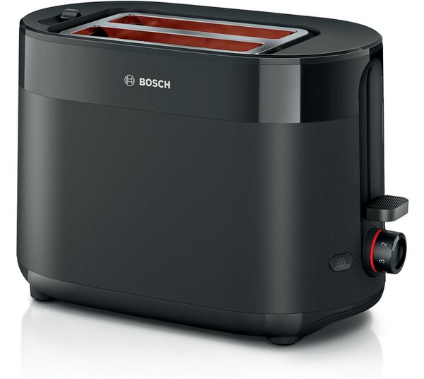 Bosch MyMoment Kompakt kenyérpirító, Fekete (TAT2M123)