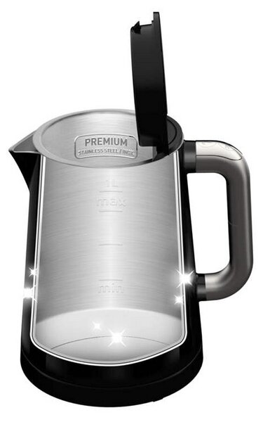 Tefal KO854830 Smart & Light vízforraló, 1l, fekete