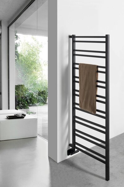 Sapho Sapho, METRO SPACE fűtőelem 550x1430 mm, térbe szerelés, fekete matt, IR438B