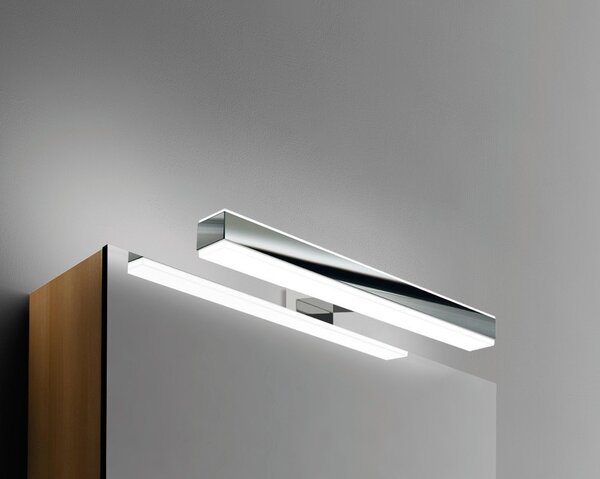 Sapho Sapho, VERONICA 2 LED lámpa, 8 W, 300x25x83 mm, IP44, króm, E26698CI