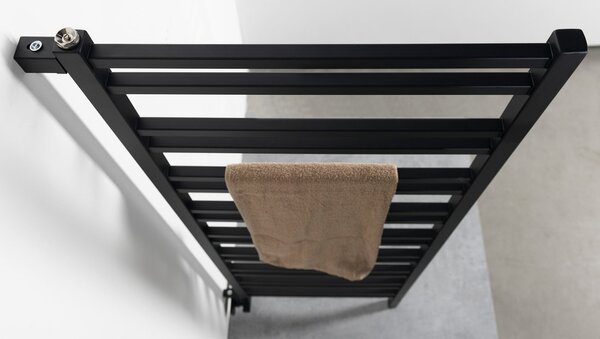 Sapho Sapho, METRO SPACE fűtőelem 550x1430 mm, térbe szerelés, fekete matt, IR438B