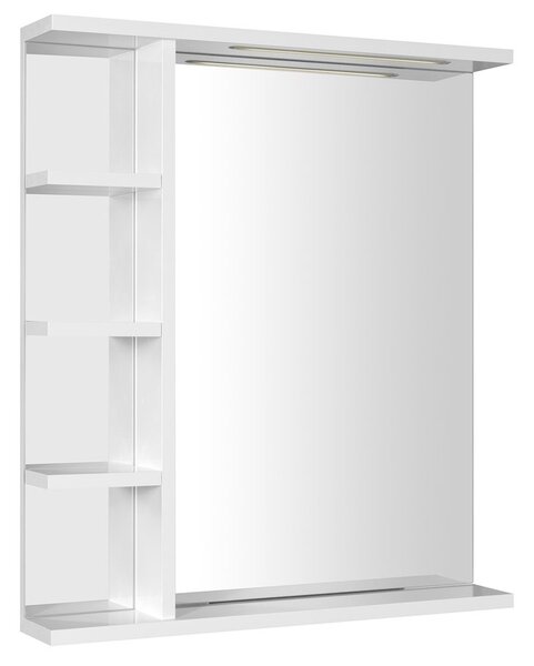 Aqualine Aqualine, KORIN STRIP tükör LED világítással és polcokkal 60x70x12cm, KO370S