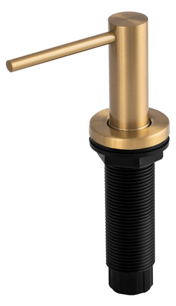 Gamma Lux Slim, konyhai mosogatószer-adagoló 400 ml, matt arany, GMA-LUX-SLIM-BGD