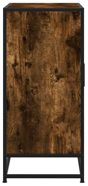 VidaXL füstös tölgy színű szerelt fa tálalószekrény 68 x 35 x 76 cm