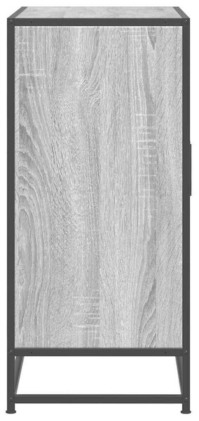 VidaXL szürke sonoma színű szerelt fa tálalószekrény 68 x 35 x 76 cm