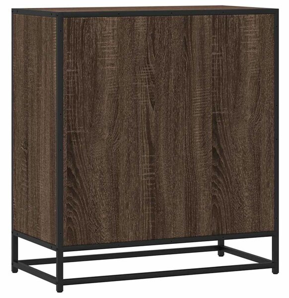 VidaXL barna tölgy színű szerelt fa tálalószekrény 68 x 35 x 76 cm