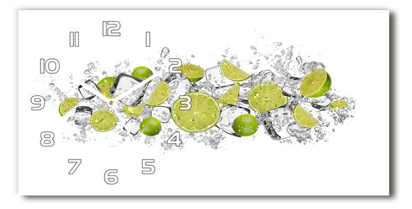 Üvegóra vízszintesen Lime jégkocka