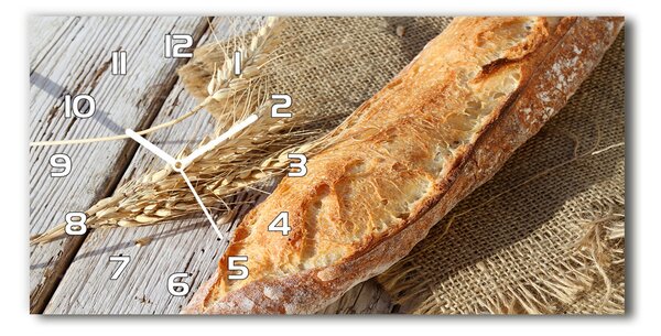 Üvegóra vízszintesen Friss baguette