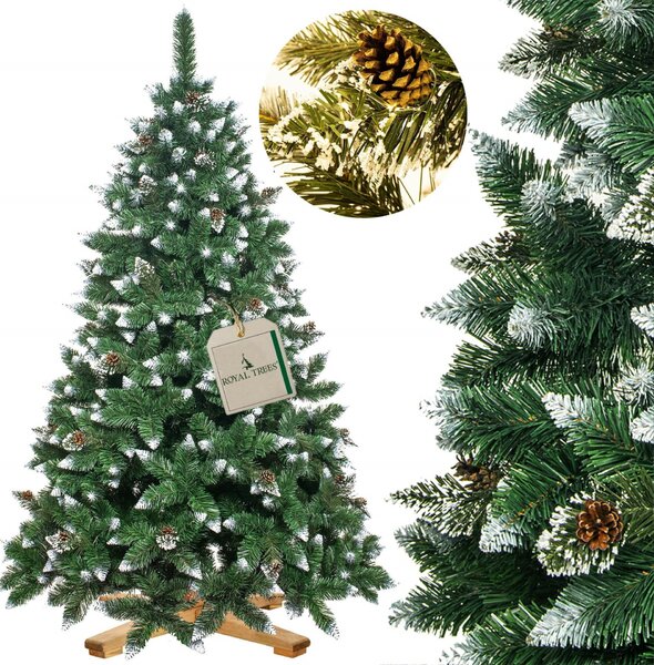 Springos gyémánt műfenyő 240cm