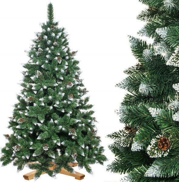 Springos gyémánt műfenyő 240cm