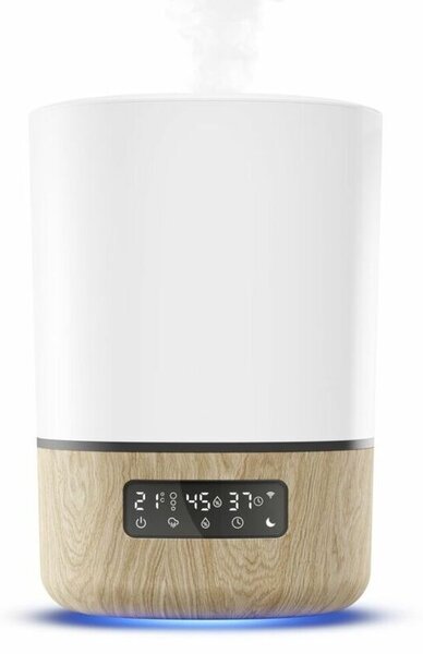 Chicco Párásító WiFi kapcsolattal 24 órás működés, Illóolaj diffúzor, Modern minimál dizájn (MC3106101000)