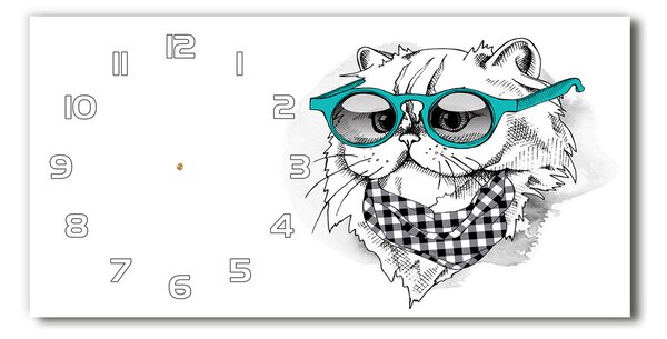 Vízszintes üvegóra Cat szemüveg