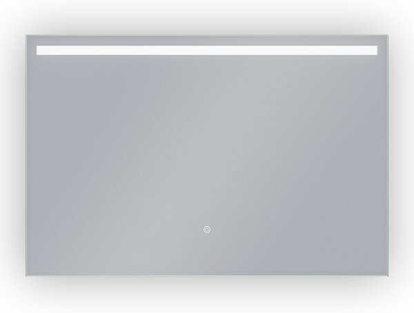 Erga Scarlet, téglalap alakú LED tükör 120x80cm, 920 lm, 3 fényszín, elölről megvilágított, ERG-V01-128-1280-00