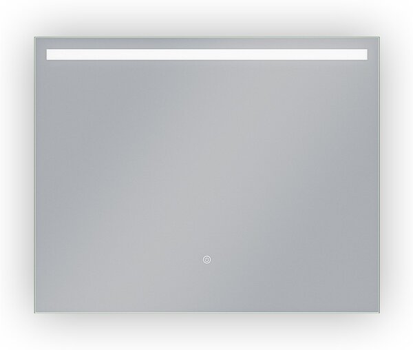 Erga Scarlet, téglalap alakú LED tükör 100x80cm, 690 lm, 3 fényszín, elölről világítás, ERG-V01-128-1080-00