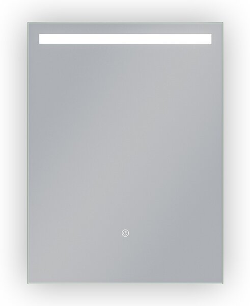 Erga Scarlet, téglalap alakú LED tükör 60x80cm, 460 lm, 3 fényszín, elölről választható világítás, ERG-V01-128-6080-00