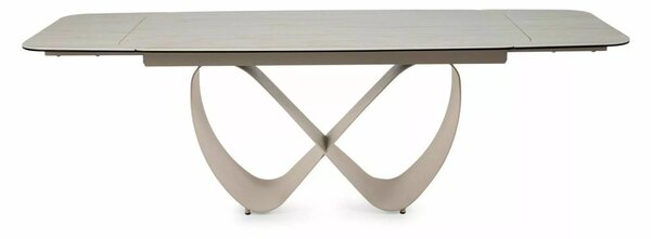 Infinity Ceramic Bővíthető Étkezőasztal Travertine Kerámia Bézs Matt Kasmír
