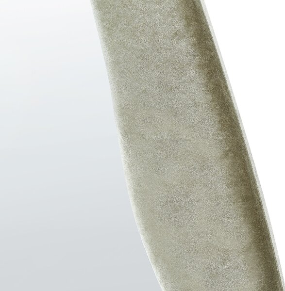 Falitükör REIGNY 57 cm 160 cm Bársony Olivazöld