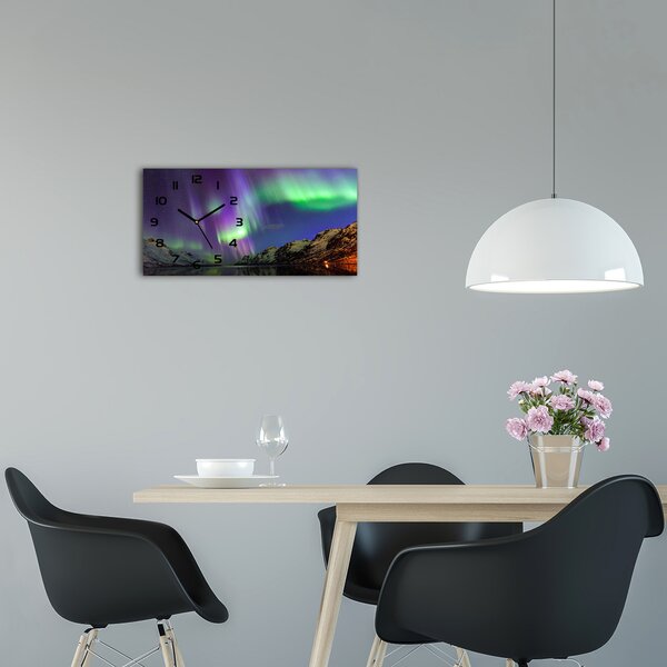 Üvegóra vízszintesen Aurora borealis