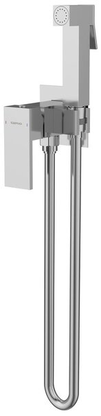 Sapho Sapho, CUBEMIX rejtett bidé csaptelep Stop spray-vel, négyzet, króm, CM040