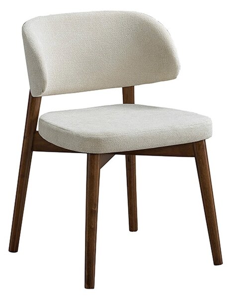 Asztal és szék szett, 7 darabos, Eleganza-Siena, dió, 180x99x75.8 cm