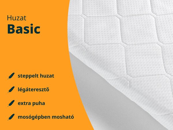 Wilsondo BONELLIO rugós matrac kókusszal 180x200 - Basic huzat