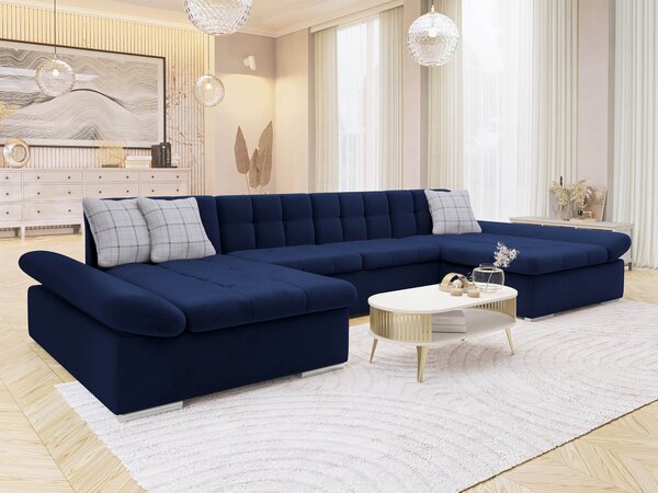 Széthúzható kanapé Agnara (magic velvet 2216 + magic velvet 2216 + senegal 818)