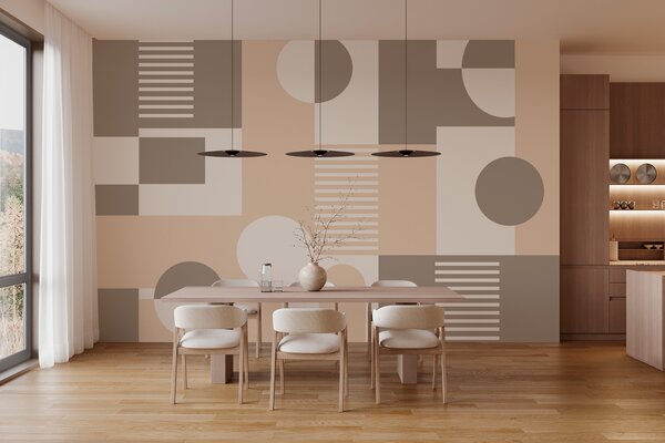 Fotótapéta Geometriai alakzatok mintázata, Modern fotótapéta, Modern fotótapéta, w02916v2 - Muralas.hu