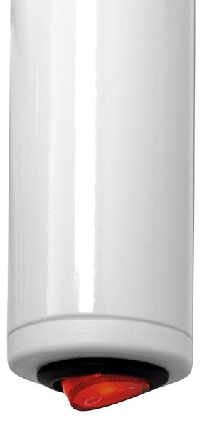 Aqualine Aqualine, SUPE elektromos törölközőszárító, 360x800mm, 107W, fehér, SU140