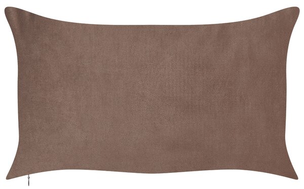 2 db díszpárna CRODYLINE Bársony 35 x 60 cm Barna Csíkos