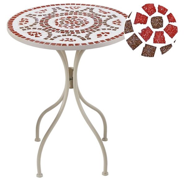Bisztró asztal SPELLO 60 cm 60 cm Fehér