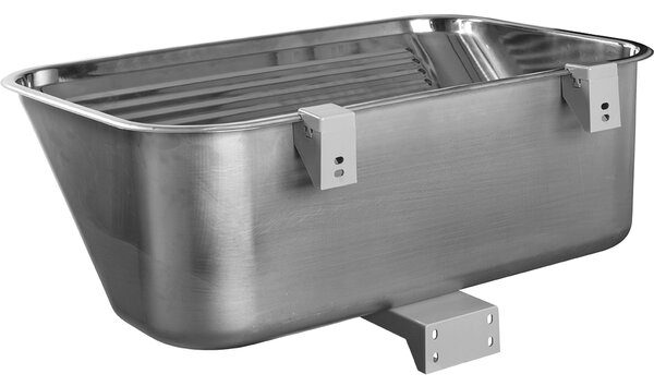 Kuchinox EKO, rozsdamentes mosogató 635x530x255 mm, acél, LAV-SKE_090A