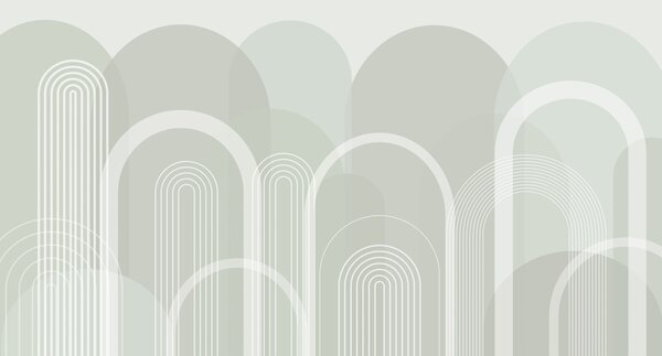 Fotótapéta Fehér és szürke háttér fehér vonalakkal, Modern fotótapéta, Modern fotótapéta, w02935v3 - Muralas.hu